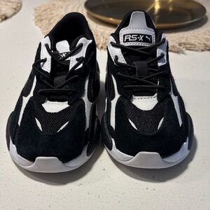 Puma RS-X Kids' Sneakers in Black and White